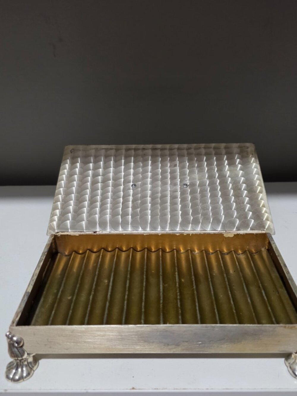 Vintage Ronson Silver Plate  Box - Picture 8 of 9